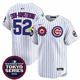 Men's Chicago Cubs #52 Pete Crow-Armstrong White 2025 Tokyo Series Limited Stitched Jersey Dzhi,baseball caps,new era cap wholesale,wholesale hats